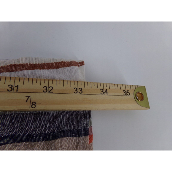 Blue Rain Womens stripe Wrap Sundress Sz SM V-Neck Cap Sleeve Summer Dress Boho - Picture 11 of 11